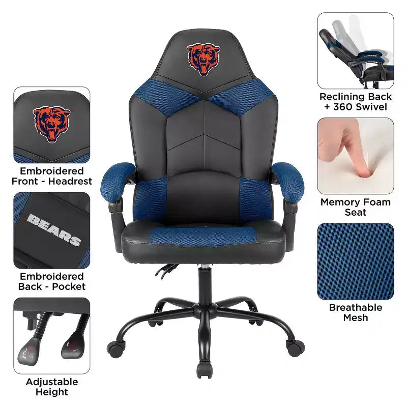 Fauteuil de bureau surdimensionné