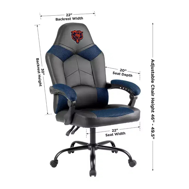 Fauteuil de bureau surdimensionné