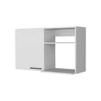 HomeRoots 39 White Accent Cabinet With Two Shelves