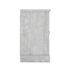 Meuble TV large 4 portes – Chêne gris poussiéreux