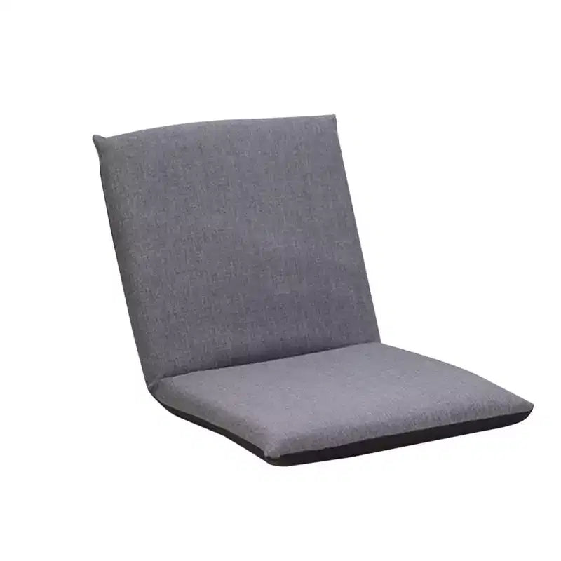 Fauteuil de sol réglable, Chaise de jeu rembourrée pliable 6 positions, Support dorsal rembourré, Canapé paresseux pour la lecture, la méditation, les jeux