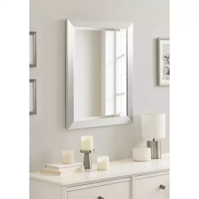 Miroir mural de salle de bain rectangulaire