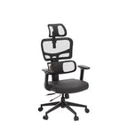 Chaise de bureau ergonomique avec support lombaire entièrement adaptatif - Accoudoirs 3D relevables