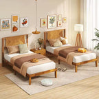 Cadre de lit double/grand lit/très grand lit avec tête de lit Espace sous le lit Pas besoin de sommier