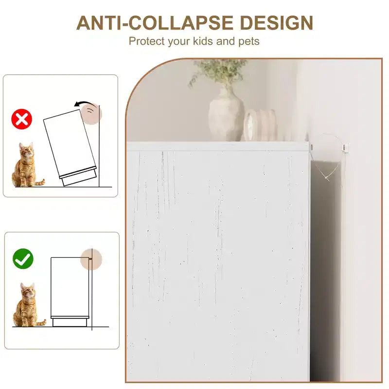 Commode en rotin à 6 tiroirs pour chambre à coucher, commode en bois avec poignée en métal, organisateur polyvalent moderne pour chambre à coucher, entrée, couloir