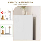 Commode en rotin à 6 tiroirs pour chambre à coucher, commode en bois avec poignée en métal, organisateur polyvalent moderne pour chambre à coucher, entrée, couloir