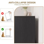 Commode en rotin à 6 tiroirs pour chambre à coucher, commode en bois avec poignée en métal, organisateur polyvalent moderne pour chambre à coucher, entrée, couloir
