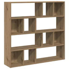 vidaXL Book Cabinet/Room Divider Artisan Oak 41.3x9.4x40.2