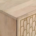 Armoire murale de salle de bain en bois flotté naturel