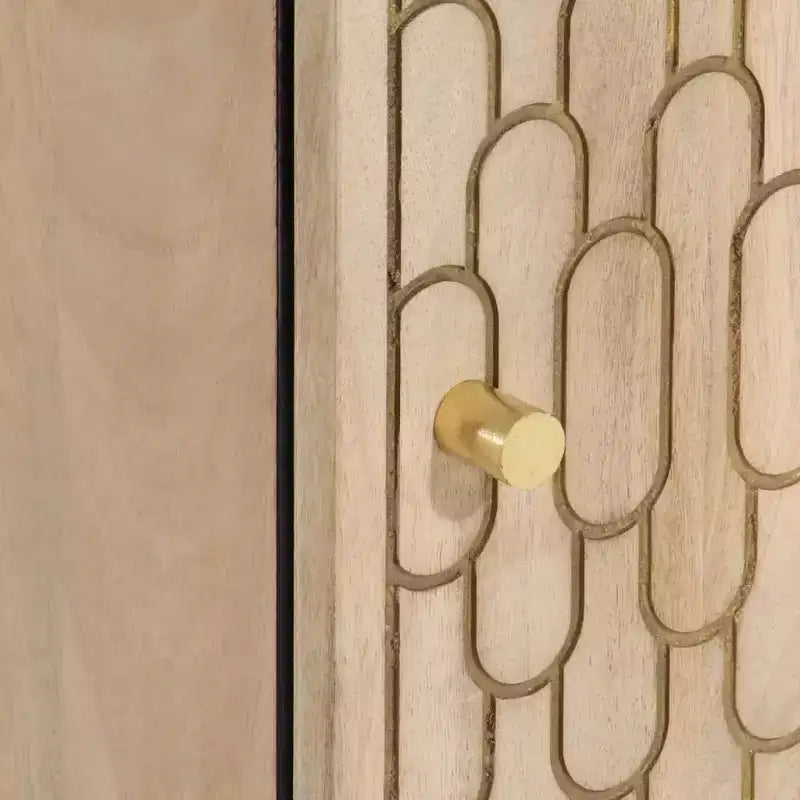 Armoire murale de salle de bain en bois flotté naturel