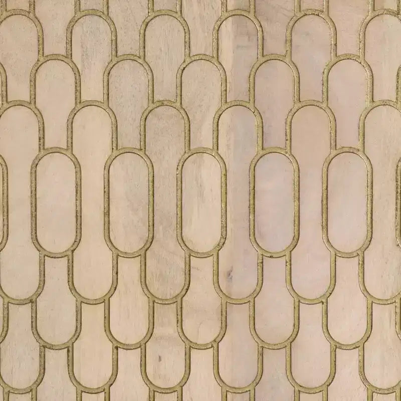 Armoire murale de salle de bain en bois flotté naturel