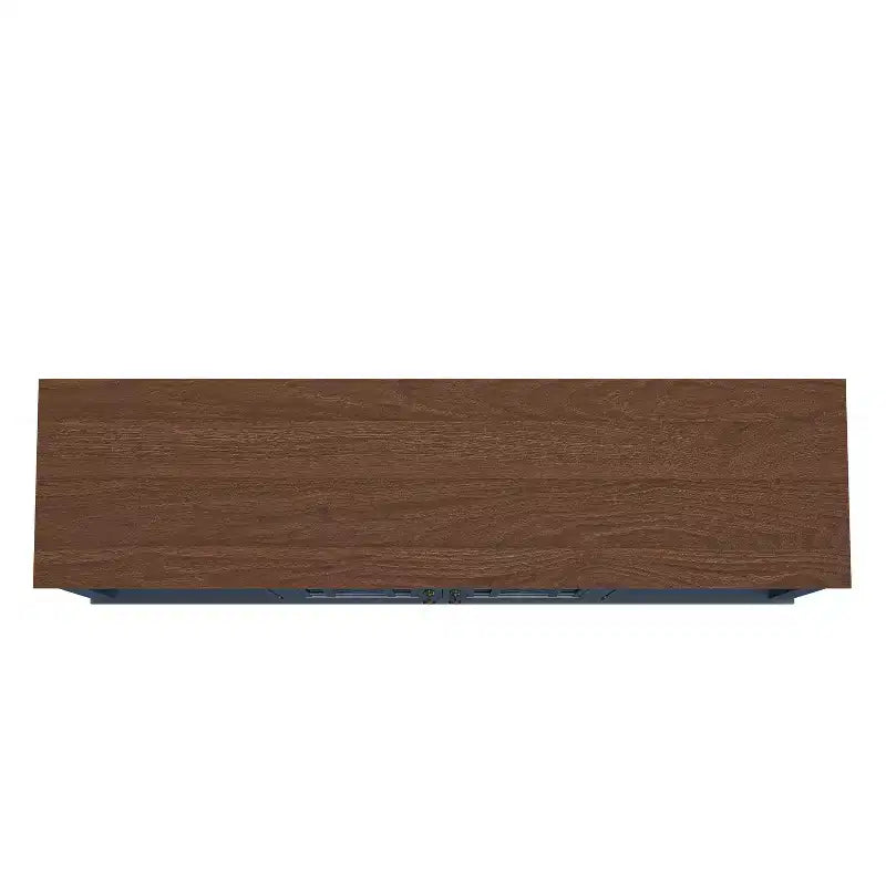 Meuble TV de style vintage de 152 cm pour téléviseurs jusqu'à 70" - Bleu marine