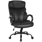 FDW Office Chair for Big and Tall Individuals Desk Task Chair High Back Lumbar Support Adjustable Armrests for Home and Office Use