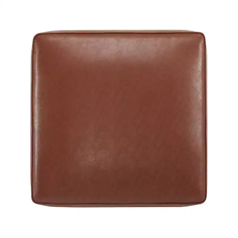 Pouffe polyvalent moderne en similicuir d'intérieur
