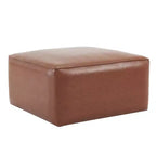 Pouffe polyvalent moderne en similicuir d'intérieur
