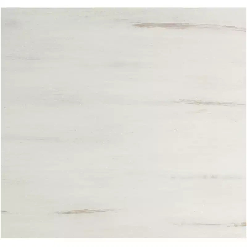 Console de ferme rectangulaire 64 x 15, blanc antique, avec étagère pour salon, chambre à coucher, chevet