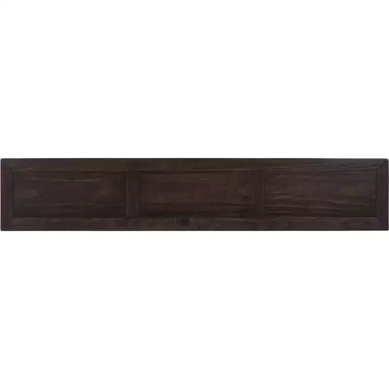Console d'entrée rustique avec tiroirs et étagère inférieure